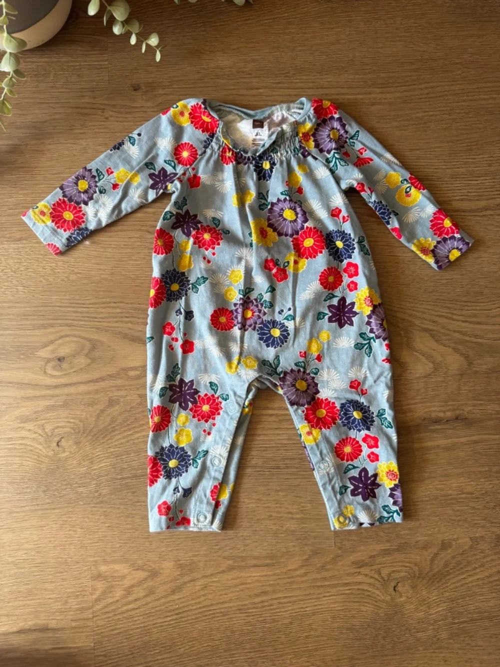 Tea Collection & Old Navy Baby Girl Dress Lot 3-6 Months Floral Long Sleeve